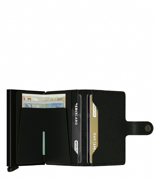Secrid Pasjes portemonnee Miniwallet Crisple crisple black